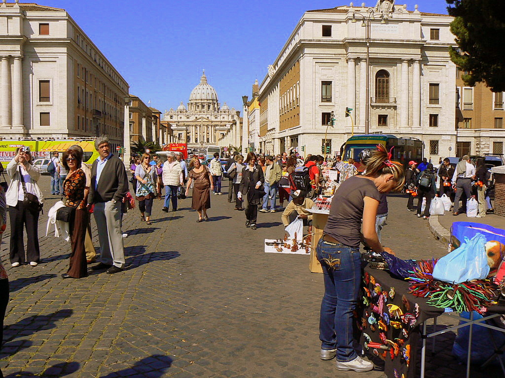 Rome in the April 2008